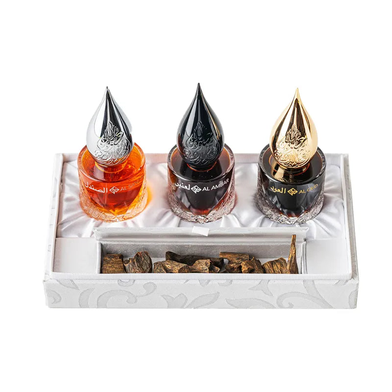 Areej Le Dore Arabian Heritage 3 Pcs SET Extrait de Parfum