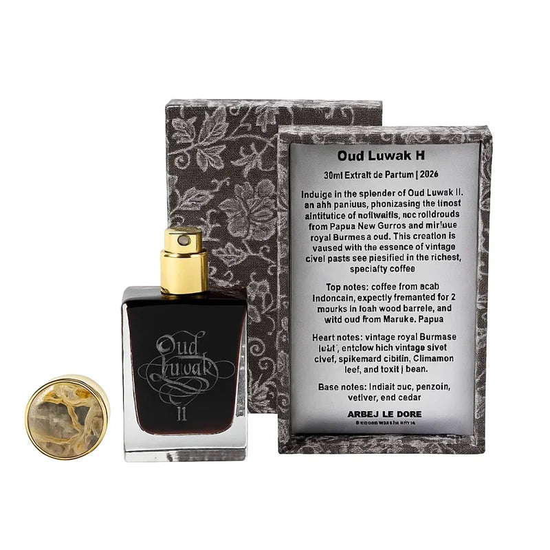 Areej Le Doré Oud Luwak II Extrait De Parfum 