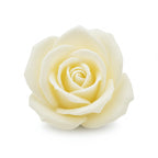 White rose floral wax